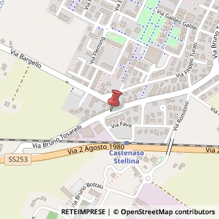 Mappa Via Bruno Tosarelli, 167, 40055 Castenaso BO, Italia, 40055 Castenaso, Bologna (Emilia Romagna)