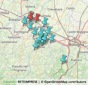 Mappa Via Confine, 41056 Savignano sul Panaro MO, Italia (10.00813)