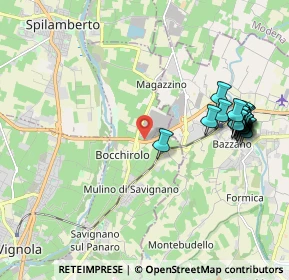 Mappa Via Confine, 41056 Savignano sul Panaro MO, Italia (2.3)