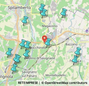 Mappa Via Confine, 41056 Savignano sul Panaro MO, Italia (2.62571)