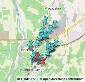 Mappa Via Confine, 41056 Savignano sul Panaro MO, Italia (0.68966)