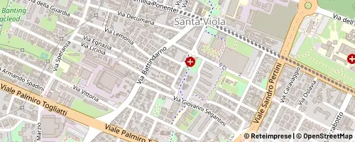 Mappa Bologne