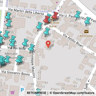 Mappa Via Mazzini, 48011 Alfonsine RA, Italia (0.0963)