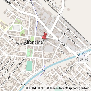 Mappa Via Mazzini, 10, 48011 Alfonsine, Ravenna (Emilia Romagna)