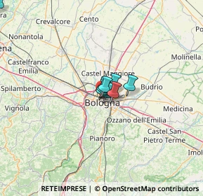 Mappa Viale Pietro Pietramellara, 40121 Bologna BO, Italia (21.65083)