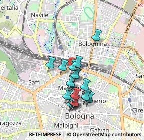 Mappa Viale Pietro Pietramellara, 40121 Bologna BO, Italia (0.765)