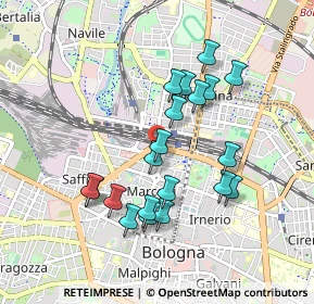 Mappa Viale Pietro Pietramellara, 40121 Bologna BO, Italia (0.851)