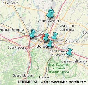 Mappa Viale Pietro Pietramellara, 40121 Bologna BO, Italia (4.73909)