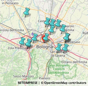 Mappa Viale Pietro Pietramellara, 40121 Bologna BO, Italia (6.32938)