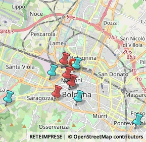 Mappa Viale Pietro Pietramellara, 40121 Bologna BO, Italia (2.00455)