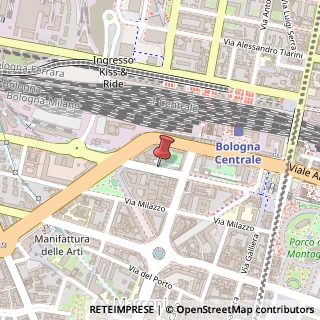 Mappa Via Cesare Boldrini,  14, 40121 Bologna, Bologna (Emilia Romagna)