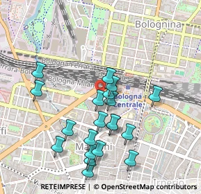 Mappa Viale Pietro Pietramellara, 40121 Bologna BO, Italia (0.483)
