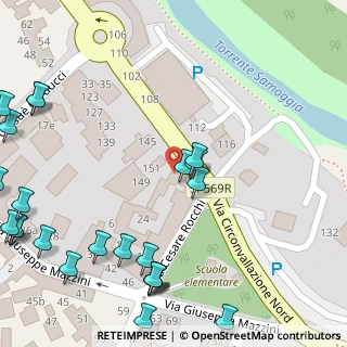 Mappa Via Cesare Rocchi, 40053 Valsamoggia BO, Italia (0.08333)