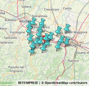 Mappa Via Cesare Rocchi, 40053 Valsamoggia BO, Italia (9.474)