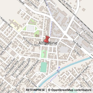 Mappa Piazza Antonio Gramsci, 28, 48011 Alfonsine, Ravenna (Emilia Romagna)