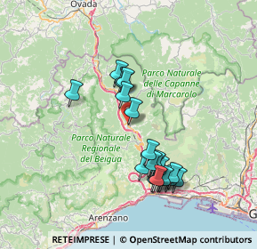 Mappa SS 456, 16010 Masone GE, Italia (6.6705)