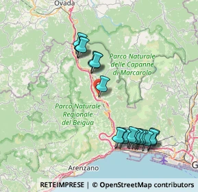 Mappa SS 456, 16010 Masone GE, Italia (8.1615)