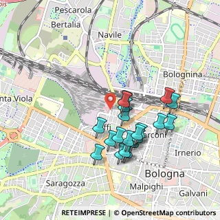 Mappa Via Pietro Inviti, 40131 Bologna BO, Italia (0.842)