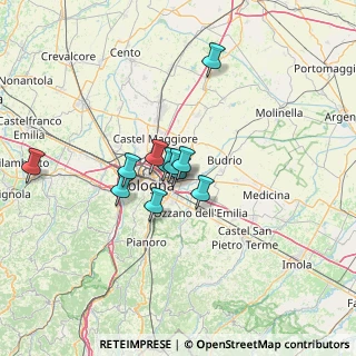 Mappa Via Giuseppe Minganti, 40138 Bologna BO, Italia (9.58818)