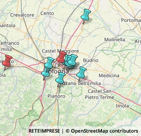 Mappa Via Seragnoli, 40138 Bologna BO, Italia (9.58818)