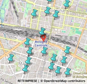 Mappa Piazza 20 Settembre, 40121 Bologna BO, Italia (0.6075)