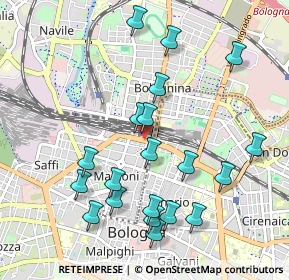Mappa Piazza 20 Settembre, 40121 Bologna BO, Italia (1.0595)