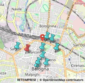 Mappa Piazza 20 Settembre, 40121 Bologna BO, Italia (0.85727)