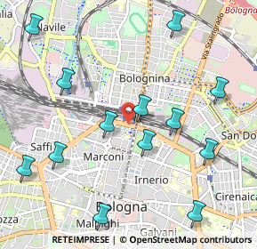 Mappa Piazza 20 Settembre, 40121 Bologna BO, Italia (1.22)