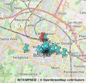 Mappa Piazza 20 Settembre, 40121 Bologna BO, Italia (1.20316)