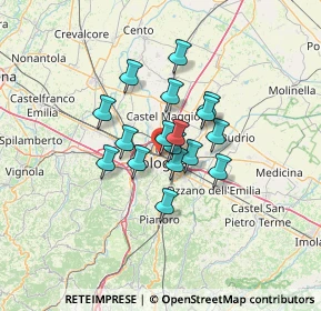 Mappa Galleria II Agosto, 40121 Bologna BO, Italia (8.85353)