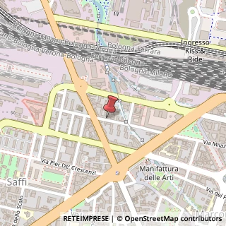Mappa Via Leonetto Cipriani,  8, 40131 Bologna, Bologna (Emilia Romagna)
