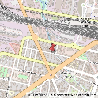 Mappa Via Leonetto Cipriani, 13, 40131 Bologna, Bologna (Emilia Romagna)