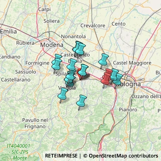 Mappa Piazza Giuseppe Garibaldi, 40053 Valsamoggia BO, Italia (8.649)