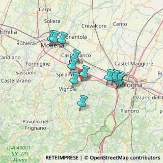 Mappa Piazza Giuseppe Garibaldi, 40053 Valsamoggia BO, Italia (11.945)