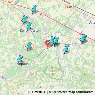 Mappa Strada Provinciale Nuova Pedemontana, 40053 Valsamoggia BO, Italia (4.63)
