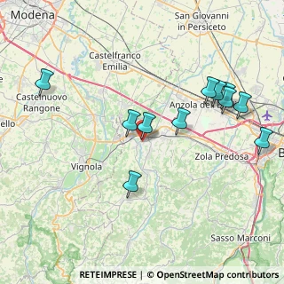 Mappa Via Sirena, 40053 Valsamoggia BO, Italia (8.47727)