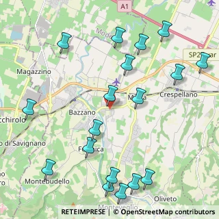 Mappa Via Sirena, 40053 Valsamoggia BO, Italia (2.7)