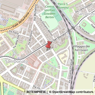 Mappa Via Argia Magazzari, 1, 40127 Bologna, Bologna (Emilia Romagna)