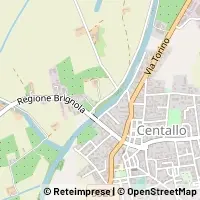 Karte Centallo