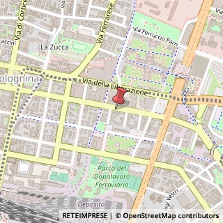 Mappa Via Donato Creti, 55, 40128 Bologna, Bologna (Emilia Romagna)