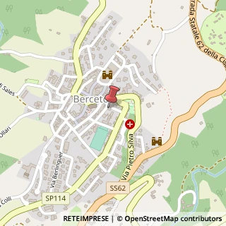 Mappa Via Guglielmo Marconi, 7, 43042 Berceto, Parma (Emilia Romagna)