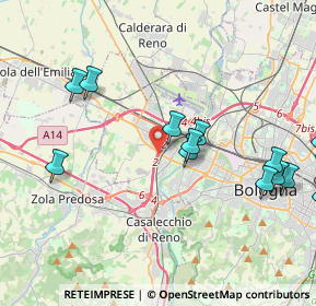 Mappa SS 9, 40132 Bologna BO, Italia (5.71059)