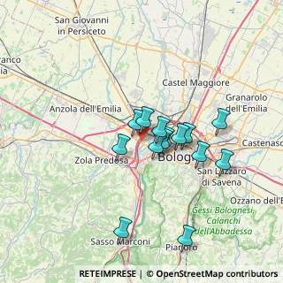 Mappa Via Giuseppe Giacosa, 40132 Bologna BO, Italia (5.77214)