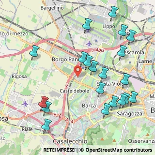 Mappa Via Giuseppe Giacosa, 40132 Bologna BO, Italia (2.4955)