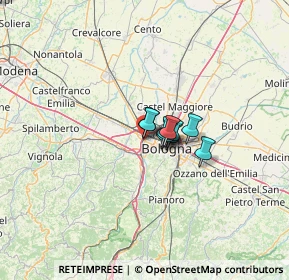 Mappa Via Giuseppe Giacosa, 40132 Bologna BO, Italia (11.72636)
