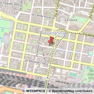 Mappa Via Francesco Albani, 1/3, 40129 Bologna, Bologna (Emilia Romagna)