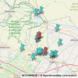Mappa Via Giovanni Amendola, 48017 Conselice RA, Italia (7.274)