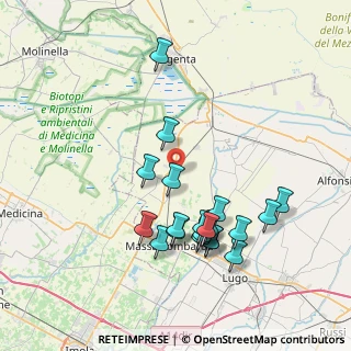 Mappa Via Giovanni Amendola, 48017 Conselice RA, Italia (7.735)