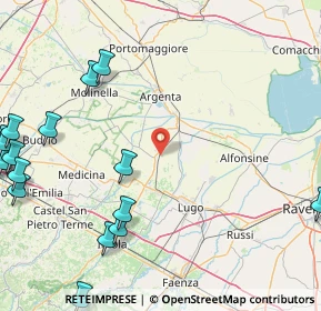 Mappa Via Giovanni Amendola, 48017 Conselice RA, Italia (27.9725)