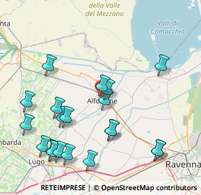 Mappa Via Nagykata, 48011 Alfonsine RA, Italia (9.389)